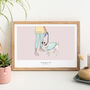 Bespoke 'Always By Your Side' Pet Print, thumbnail 4 of 10