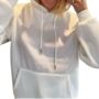 'Have A Good Day' White Hoodie – Cosy Gift For Her Summer Sale, thumbnail 2 of 4