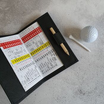 Personalised Golf Score Card Holder, 2 of 8