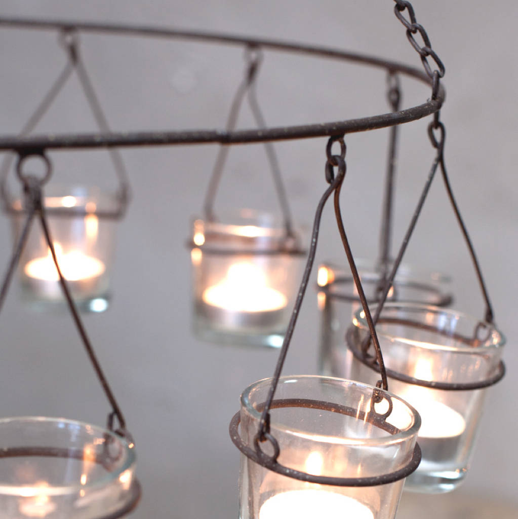 Tea Light Chandelier By all things Brighton beautiful