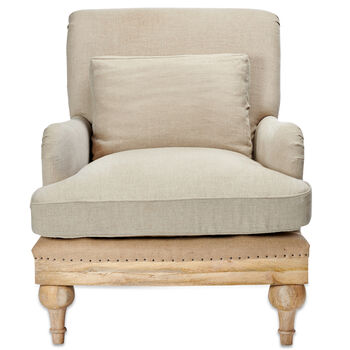 Linen Armchair, 4 of 6