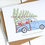 Personalised Classic Car Christmas Card, thumbnail 4 of 4