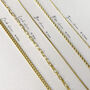 Mixed Multi Chain Necklace 18ct Gold Plated, thumbnail 4 of 6