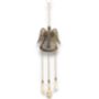 Guardian Angel Hanging Chime Decoration | Brass And Glass Beads, thumbnail 1 of 2