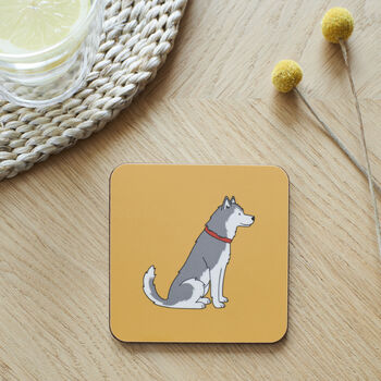 Husky / Malamute Keyring With Personalisation Available Gift For Dog Lovers, 5 of 12