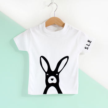 Bunny Or Bear Personalised Unisex T Shirt, 2 of 5