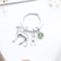 Whippet | Greyhound Personalised Keyring, thumbnail 2 of 8
