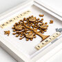 Wooden Family Tree Frame Personalised Gift For Parents, thumbnail 2 of 12