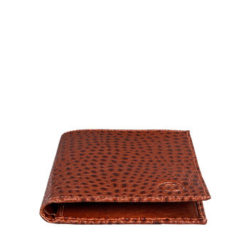 Mens Leather Long Jacket Wallet.'The Pianillo Croco', 9 of 11