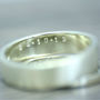9ct White Gold Personalised Wedding Ring, 5mm Wide, thumbnail 1 of 4