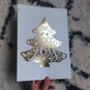 Luxury Gold Foil Christmas Art Print, thumbnail 2 of 4