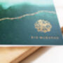 Ombré Green Eid Mubarak Card Gold Foiled, thumbnail 2 of 2