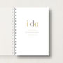 Personalised 'I Do' Wedding Planner Journal, thumbnail 7 of 10