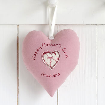 Personalised 70th Birthday Hanging Heart Gift For Her, 5 of 12