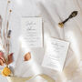This Is Love Wedding Invitation + RSVP Card Set, thumbnail 1 of 4