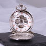 Engraved Pocket Watch With Personalised Monogram, thumbnail 5 of 7