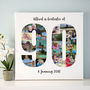Personalised 90th Birthday Photo Collage, thumbnail 7 of 8