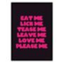 Miley Cyrus Plastic Hearts Eat Me, Lick Me Lyrics A3, thumbnail 2 of 4