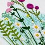 Flower Garden Embroidery Kit, thumbnail 10 of 12