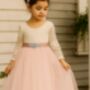 Mary Jane In Baby Pink ~ Party Or Flower Girl Dress, thumbnail 5 of 6