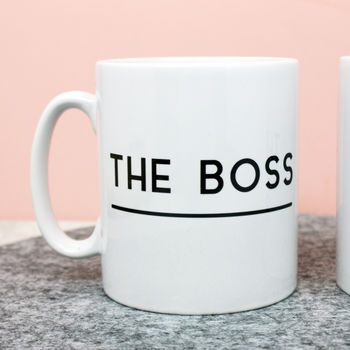 The Boss / Real Boss Mug Set, 2 of 6