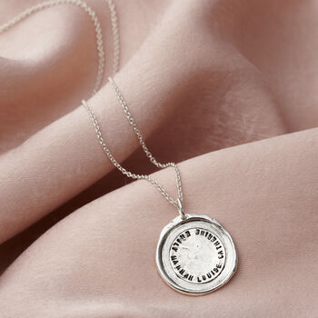 Personalised Wax Seal Necklace, 2 of 12