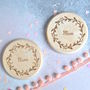 Personalised Floral Compact Mirror, thumbnail 1 of 3