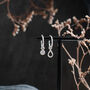 Mismatched Huggie Hoop Earrings, thumbnail 1 of 6