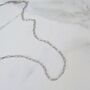 The Paperclip Necklace, Silver, thumbnail 3 of 3
