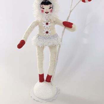 Candy Cane Lollipop Girl Christmas Decoration, 2 of 8