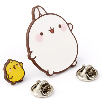 Molang And Piu Piu Pin Badge, 2 of 3
