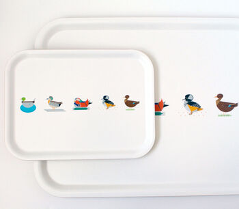 Dabbling Ducks Small Wooden Tray, 2 of 6