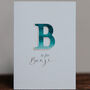 Letter Is For… Personalised Greeting Card, thumbnail 3 of 7