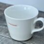 White 'Sexy Beast' Mug, thumbnail 2 of 3