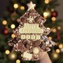 Personalised Christmas Tree Chocolate Slab, thumbnail 2 of 4
