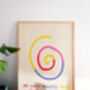 Do What Makes Your Soul Happy Positive Quote Hand Painted Art Print, thumbnail 3 of 3