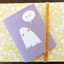 Mini Ghost Greetings Card, thumbnail 5 of 5