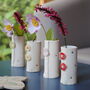 Personalised Stem Vase With Red Details, thumbnail 4 of 7