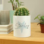 Personalised Blue Star Pen Pot, thumbnail 2 of 3
