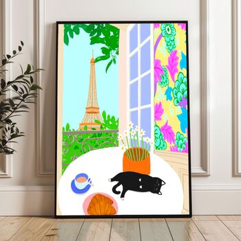 Eiffel Tower Print, 2 of 5