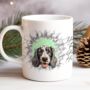 Personalised Christmas English Setter Break Through, thumbnail 8 of 10