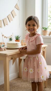 Daisy Pink Tulle Skirt, 3 of 9