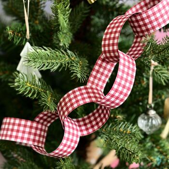 Mixed Greenery Christmas Paper Chains Garland Kit, 7 of 11