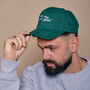 Ask Me About… Slogan Personalised Cap, thumbnail 2 of 9