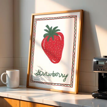 Big Strawberry Print, 3 of 7