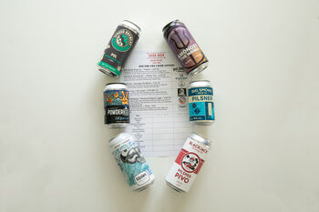 'One For The Lager Loverz' Craft Lager Selection Box, 2 of 2