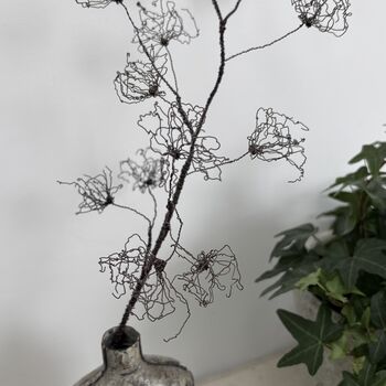 Handmade Wire ‘Old Man’s Beard’ Stem, 5 of 11