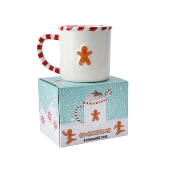 Gingerbread Man Mug And Milk Jug Gift Box Set, 4 of 7