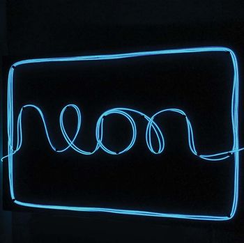 Diy Neon Light By TheLittleBoysRoom | notonthehighstreet.com