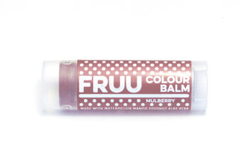 Mulberry Colour Tinted Lip Balm Vegan And Organic, 2 of 4